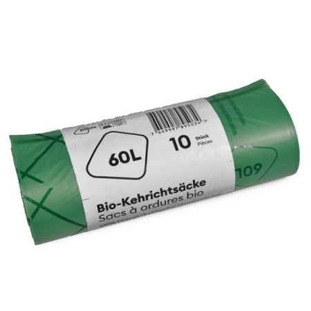 Kehrichtsäcke Compobag mit Schlaufenverschluss 25 Rollen