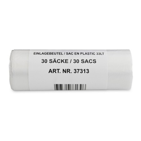 Einlagebeutel mit Verschlussband 40 Rollen