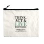 Think, Act & Live Responsible Kosmetikbeutel 100 Stück