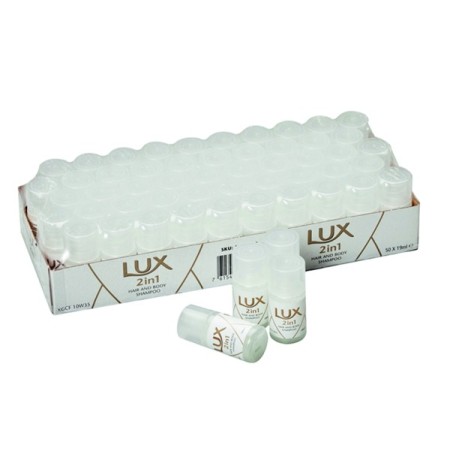 Lux 2in1 Dusch- und Haarshampoo 400 Stück (8 x 50)
