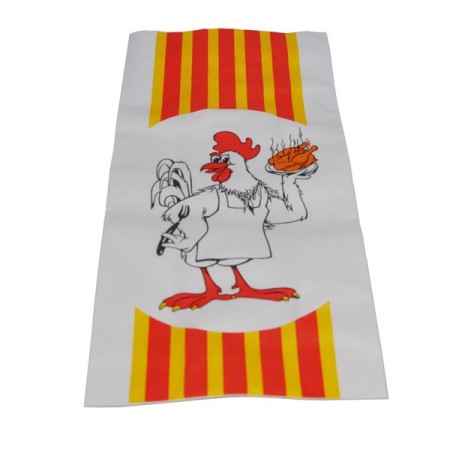 Poulet-Faltbeutel 500 Stück (5 x 100)