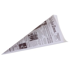 Pommes-Spitztüte "Journal", fettdicht, 180 x 255 mm 500 Stück Pommes-Spitztüte "Journal", fettdicht, 180 x 255 mm 500 Stück