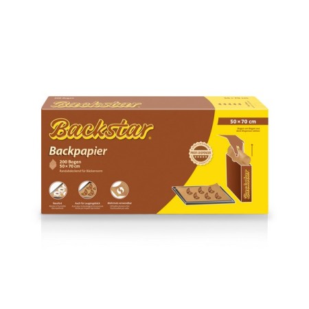 Backstar Backpapier 600 Bogen (3 x 200)