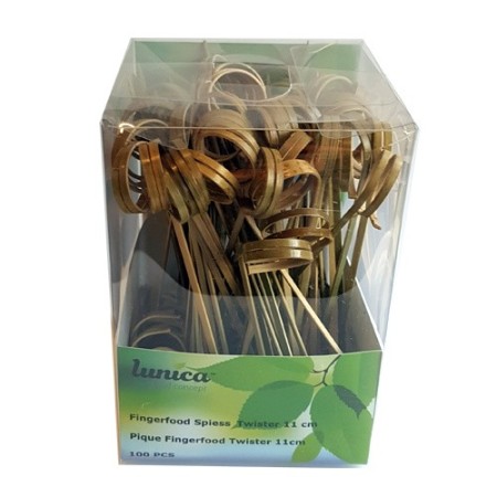 Lunica Fingerfoodspiesse Twister 2400 Stück (24 x 100)