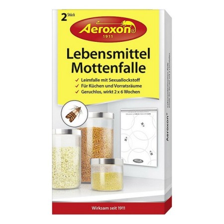 Aeroxon Lebensmittelmotten-Fallen 2 Stück