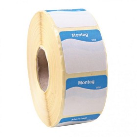 HYGOSTAR Tagesetiketten 1 Rolle HYGOSTAR Tagesetiketten 1 Rolle