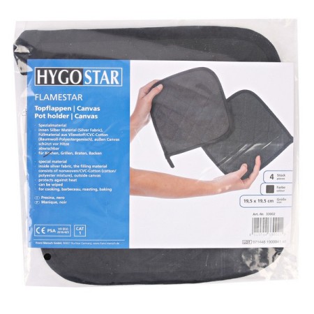 Topflappen Flamstar 4 Stück