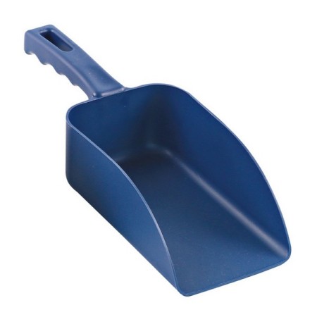 Handschaufel mittel detektierbar PP blau L:31cm B:14cm H:8.5 Bis 120 Grad hitzebe 2 Stück