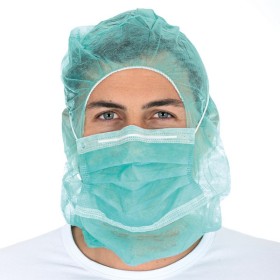 HYGOSTAR Astrohaube mit Mundschutz 1000 Stück (10 x 100)