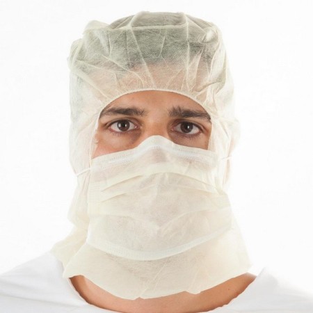 HYGOSTAR Astrohaube mit Mundschutz 1000 Stück (10 x 100)