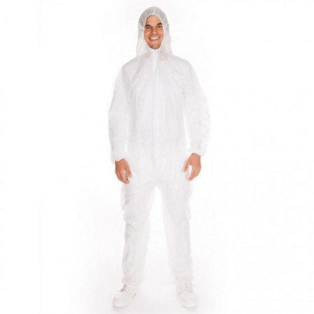 HYGONORM Overall mit Kapuze und Reissverschluss 50 Stück