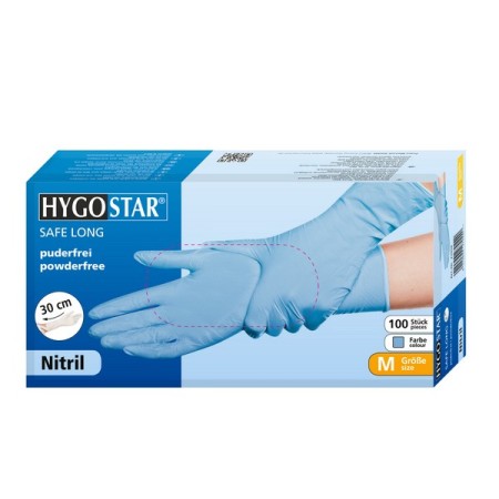 HYGOSTAR Safe Superlong Allzweckhandschuhe 1000 Stück (10 x 100)