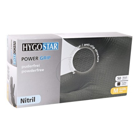 HYGOSTAR POWER GRIP Einweghandschuhe 50 Stück