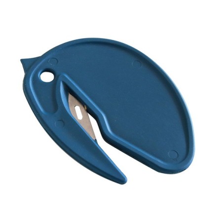 Sicherheitsmesser Detektierbar "Small" blau 8 cm 10 Stück