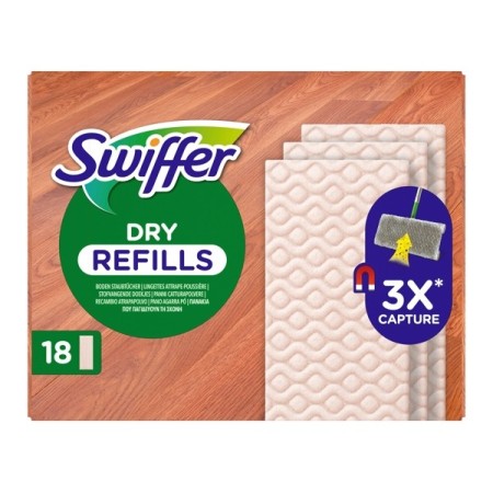 Swiffer Dry Wischtücher für Holz und Parkett 12 Pakete