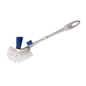 WC-Besen mit Doppelrandreiniger 1 Stück