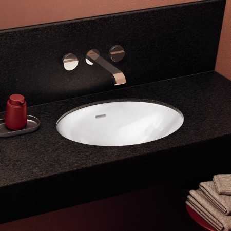 Villeroy & Boch Loop & Friends Unterbauwaschbecken oval 57 x 41 cm, mit Überlauf