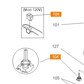 TASKI Druckschalter 1 Stück TASKI Druckschalter 1 Stück