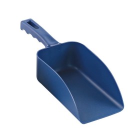 Handschaufel klein Detektierbar PP blau L:26cm B:10cm H:6.5 Bis 120 Grad hitzebe 2 Stück Handschaufel klein Detektierbar PP blau L:26cm B:10cm H:6.5 Bis 120 Grad hitzebe 2 Stück