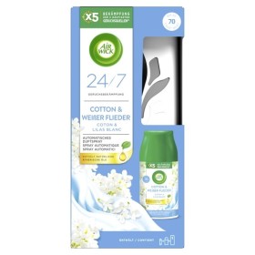 Air Wick Freshmatic Duftspray Baumwolle und weisser Flieder 4 Pakete Air Wick Freshmatic Duftspray Baumwolle und weisser Flieder 4 Pakete