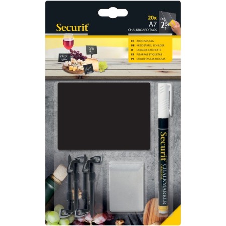 Kreidetafel-Set mit Halter 1 Paket