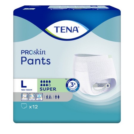 TENA Pants Super Pro Skin Large 48 Stück (4 x 12)