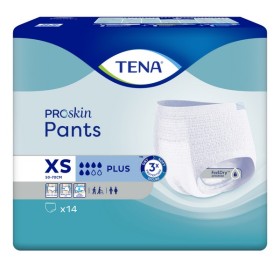 TENA Pants Plus Pro Skin X-Small 56 Stück (4 x 14) TENA Pants Plus Pro Skin X-Small 56 Stück (4 x 14)