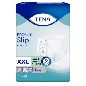 TENA Slip Super Bariatric XX-Large 64 Stück (2 x 32) TENA Slip Super Bariatric XX-Large 64 Stück (2 x 32)