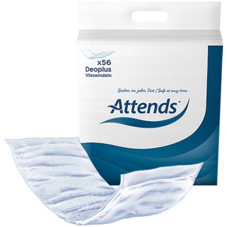 ATTENDS Deo Plus Vlieswindel mit Superabsorber 280 Stück (5 x 56)