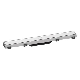 hansgrohe RainDrain Match Fertigset Duschrinne 60 cm, mit höhenverstellbarem Rahmen