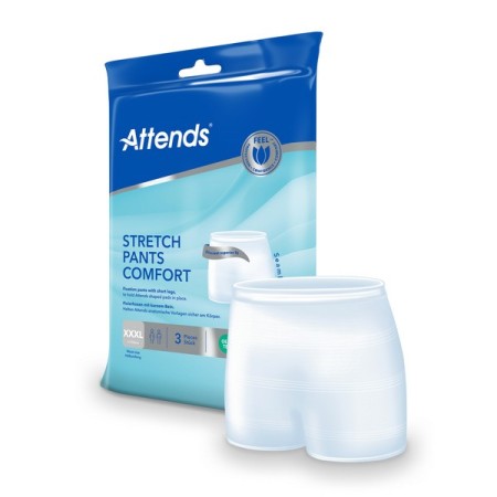 ATTENDS Stretch Pants Comfort mit Beinansatz 3 Stück