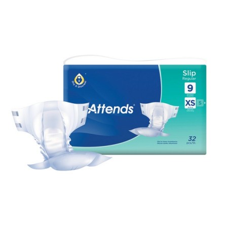 ATTENDS Slip Regular Inkontinenzslip 128 Stück (4 x 32)