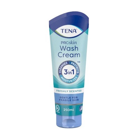 TENA Wash Cream Waschcreme zur Reinigung und Intim-Hautpflege 10 Stück