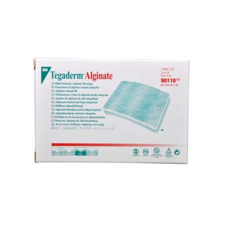 Tegaderm Alginate quadratische Platte 10 Stück