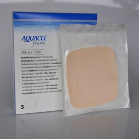 Aquacel Foam nicht-adhäsiv Silikonschaumverband 5 Stück Aquacel Foam nicht-adhäsiv Silikonschaumverband 5 Stück