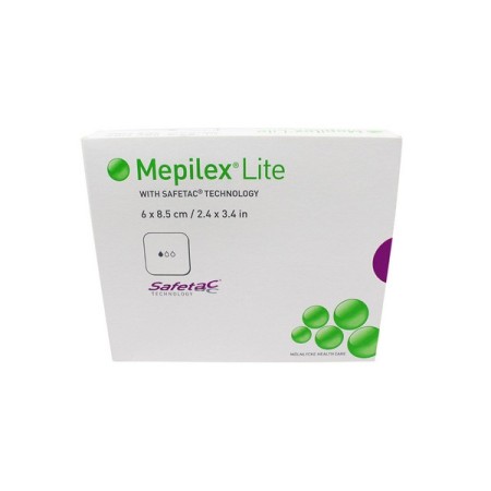 Mepilex Lite Safetac Schaumverband 5 Stück