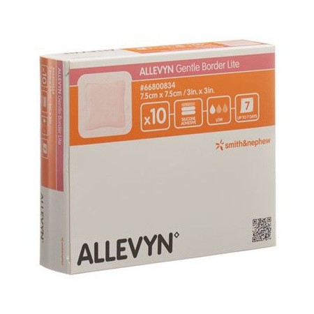 Allevyn Gentle Border Lite Wundverband 10 Stück