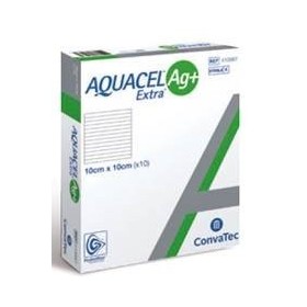 Aquacel Ag+ Extra antimikrobielle Wundauflage 10 Stück Aquacel Ag+ Extra antimikrobielle Wundauflage 10 Stück