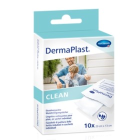 DermaPlast Clean Wundreinigungstücher 10 Stück DermaPlast Clean Wundreinigungstücher 10 Stück