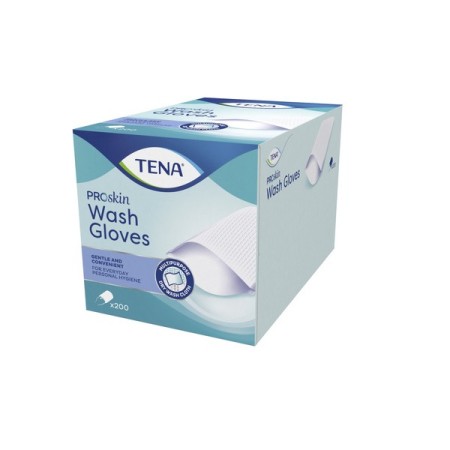 TENA Wash Glove hygienischer Waschhandschuh 200 Stück