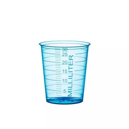 Medizinbecher mit Graduierung 80 Stück