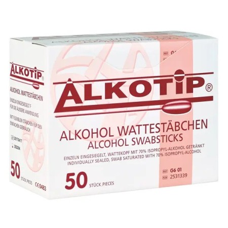 Alkohol Wattestäbchen 50 Stück