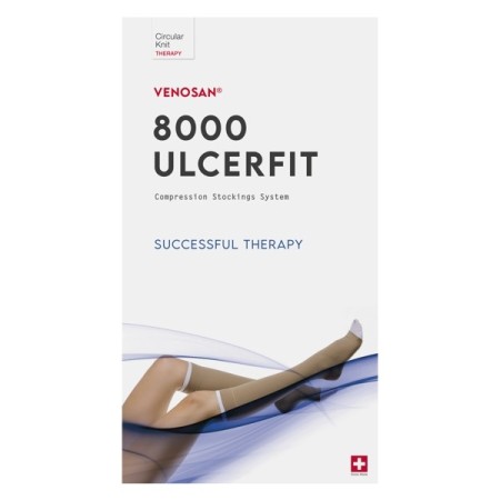 VENOSAN 8000 ULCERFIT AD, keine Kompressionsklasse 1 Paar