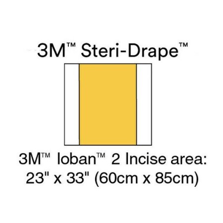 3M loban 2 Antimikrobielle Inzissionsfolie 40 Stück (4 x 10)