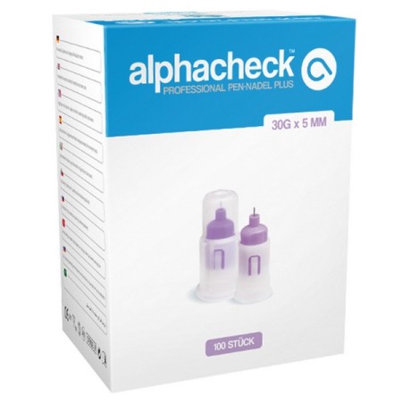alphacheck Professional Pen-Nadel PLUS 100 Stück
