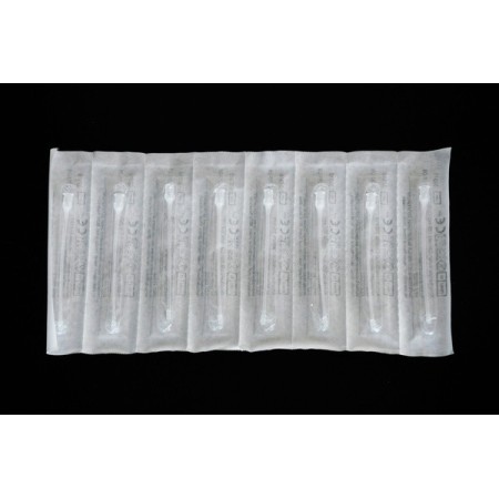 Einmal-Knopfkanüle aus Kunststoff 50 Stück