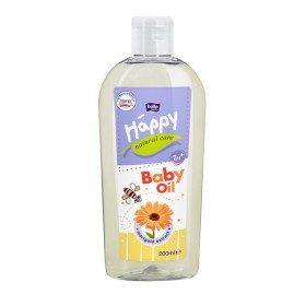 Happy Natural Care Babyöl 12 Stück Happy Natural Care Babyöl 12 Stück
