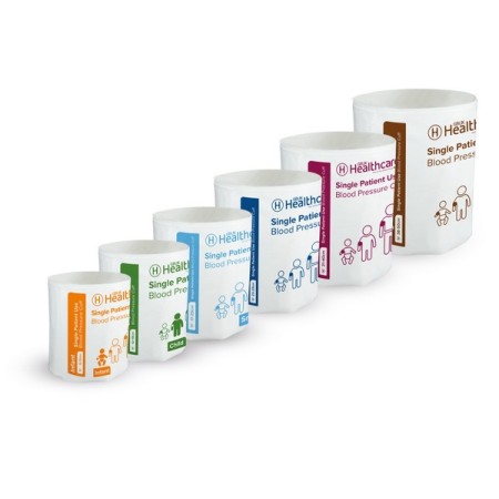 GBUK BioCuff Einpatienten Manschette Erwachsene, 23-33 cm, Bajonettanschluss 10 Stück