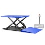 Flacher Scherenhubtisch TABLE-LOW mit Auffahrrampe