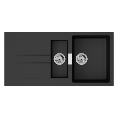 hansgrohe S520-F530 Einbauspüle 345/160 mit Abtropffläche, reversibel